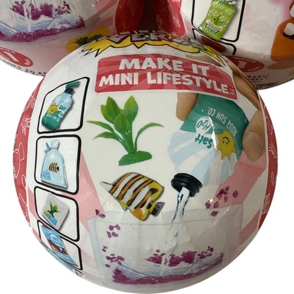 Lot of 2 MGA's Miniverse Make It Mini Appliances Mini, Boba & Espresso Machine - Picture 2 of 3